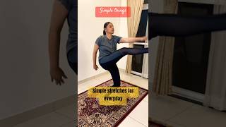 Super easy simple stretches #gentlemovements #selfcare