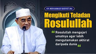 Rosulullah, Saw mengajari umat beliau agar lebih mengutamakan akhirat daripada dunia