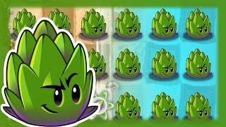 Dartichoke vs Big Wave Beach Zombies - Plants vs Zombies 2