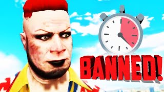 How FAST can I get BANNED on RANDOM GTA RP SERVER! (FiveM)