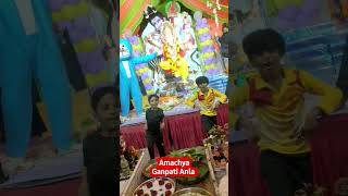 #shorts Amchya Pappani Ganpati Anla | Dds Dance Studio | #youtubeshorts #shortsfeed