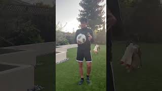 Juggling tips for beginners⚽️ #soccer #shorts