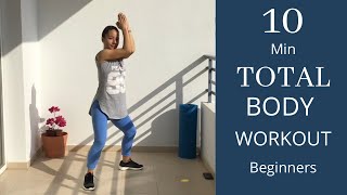 10 MIN Full Body Workout at Home for Beginners NO Equipment