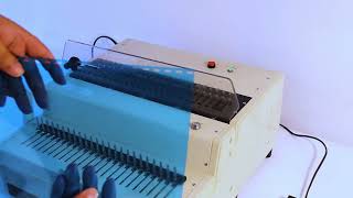 CD600A Electric Comb Binding Machine