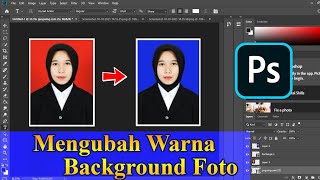 Menganti Warna Background Foto Menggunakan Software Photoshop