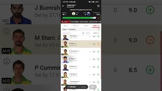 IND vs AUS 5th world cup 2023 Match ! fantasy team 🔥💥🔥💥🔥