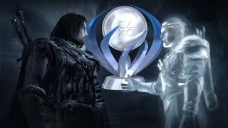 Middle Earth Shadows Of Mordor Platinum Trophy