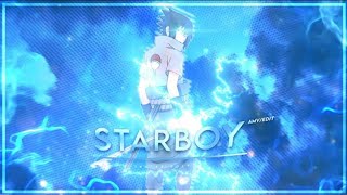 Starboy ✨ - @zunderred Remake💞 [EDIT/AMV] Capcut ➡📱[Very Quick!]