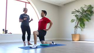 Top 10 Stretches for Cyclists - Knight's Pose