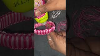 DIY How to make bangles at home 1 #shorts