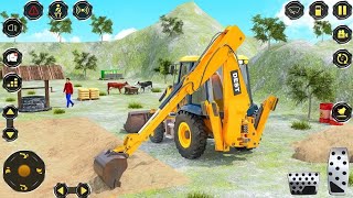 Real Construction Simulator 3D - JCB Excavator Driving Game - Android Gameplay