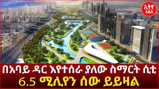 አስደናቂው በአባይ ዳር እየተሰራ ያለው ስማርት ሲቲ 6.5 ሚሊየን ሰው ይይዛል