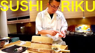 OMAKASE AT SUSHI RIKU -Gaienmae,Tokyo - April 2019 - Japanese Food [English Subtitles]