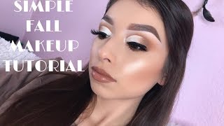 Simple Fall Makeup Look | Dayanaira Hernandez |