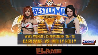 Flame Womens Title | WrestleMania Match 4