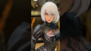 Puffer studio Nier 2B statue unboxing. #nierautomata