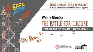 WAR IN UKRAINE: THE BATTLE FOR CULTURE / Reconstruction, restoration