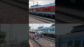 Competition b/w Rajdhani & Shatabdi #shorts #ytshorts #shortsfeed #viralvideo #shatabdi #rajdhani