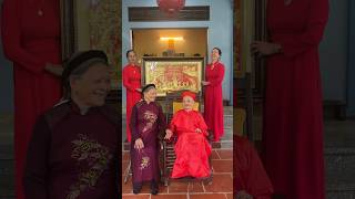 Thọ Đỏ Cho Cụ bà 120 Tuổi Cao Nhất Việt Nam #funny #trending #shortsvideo #funnyvideo #shorts