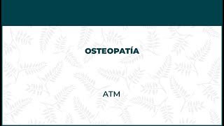 Osteopatía Temporomandibular o ATM - FisioClinics Barcelona, Barna