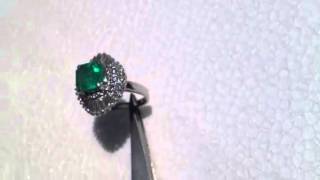 Emerald 2.39Ct Balerina Ring