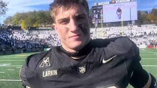 Postgame Army 44, UAB 10 | Casey Larkin