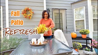 Fall Patio Makeover | Make Your Outdoor Space beautiful for Fall