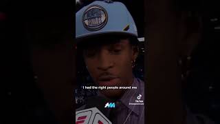 Ja Morant inspiring words. Go follow or sub to hoops motivate.