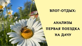 Влог-отдых: сдали анализы, подушка-бабочка | первая поездка на дачу с малышом