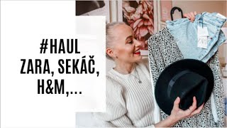 HAUL - ZARA, SEKÁČ, H&M, CCC