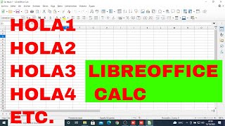 Poner numeros de 1 para delante automaticamente LibroOffice Calc