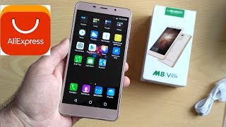 LEAGOO M8 С ОТПЕЧАТКОМ ПАЛЬЦЕВ - РАСПАКОВКА И ОБЗОР  / ЭКРАН 5.7" ДЮЙМ / c AliExpress / unboxing