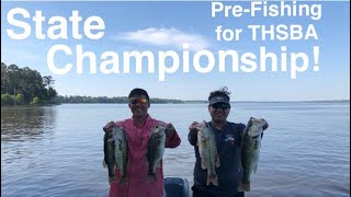 Practicing for THSBA State Championship! 2018 Sam Rayburn (Part 1)