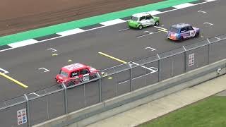 TCR UK 2024: Silverstone International - Mini Se7en race footage compilation