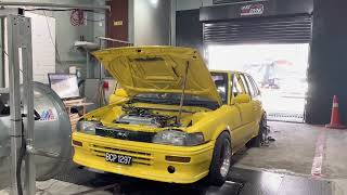 Toyota Corolla 5AFE ITB Sound