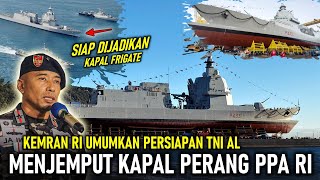 SIAP DIJADIKAN FRIGATE !! KEMHAN RI UMUMKAN PERSIAPAN TNI AL MENJEMPUT KAPAL PERANG PPA PAOLO THAON