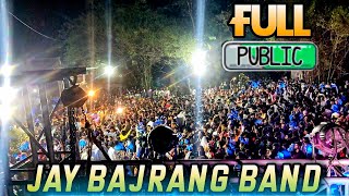 Full Public DANCE...Jay Bajrang Band🤩Ravi singer