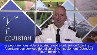 Message du s/comm Zablocki aux communautées en réponse à l'étude du service de police provincial