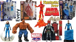 Every Marvel Select Fantastic Four Comparison List