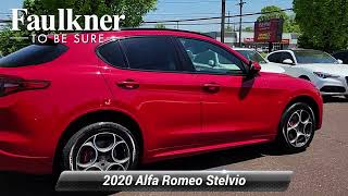 Used 2020 Alfa Romeo Stelvio Ti Sport, Willow Grove, PA L7C90028