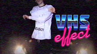 Photoshop: VHS ЭФФЕКТ