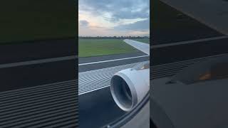 AUSTRIAN A320-200 powerful takeoff out of Copenhagen International Airport (CPH)