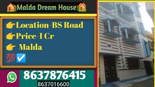 House for sale in Malda town bs road! ready home sale in malda town