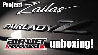 Project Zailas - Nissan 350Z Z33 Airlift Performance Suspension Unboxing/Quicklook