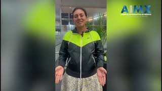 Alejandra Valencia aclara su inconformidad por reducción de beca deportiva