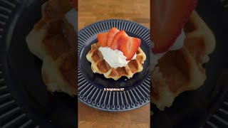 Belgian Liege Waffle: Rate my first try