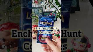 Enchanted hunt Opening Lorcana TCG Ursula’s Return booster pack #lorcana #lorcanatcg #shorts #disney