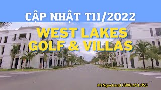 Hạ tầng dự án WEST LAKES GOLF & VILLAS mới nhất | Ms Ngọc Land