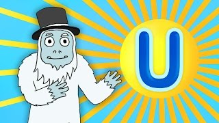 The Letter U Song | The Alphabetti Yeti | Learn Your ABC's