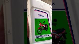 Engine oil for Honda CD70 #honda #hondaatlas #cd70 #hondacd70 #engineoilchange #engine #motorcycle